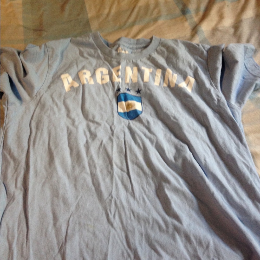 Light blue t shirt
